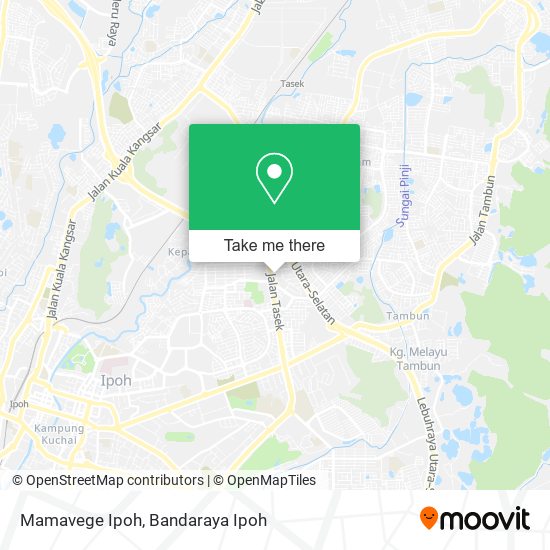 Mamavege Ipoh map