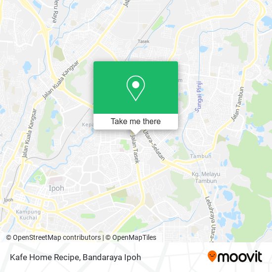 Kafe Home Recipe map