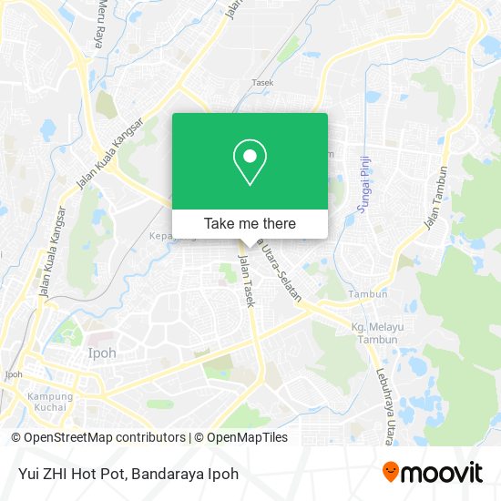 Yui ZHI Hot Pot map