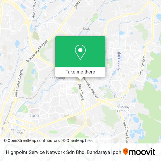 Highpoint Service Network Sdn Bhd map