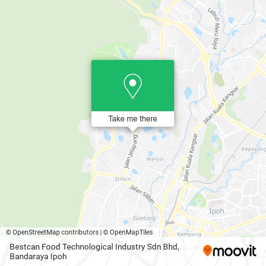 Peta Bestcan Food Technological Industry Sdn Bhd