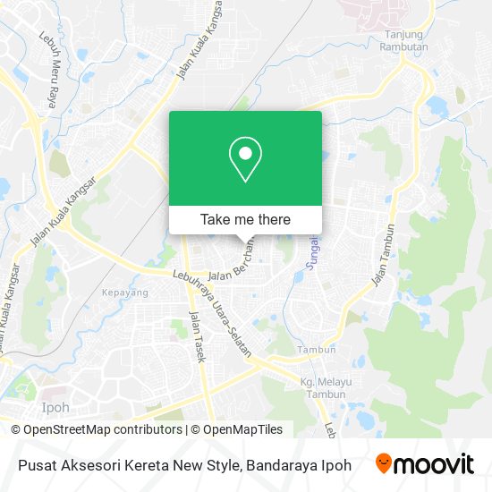 Pusat Aksesori Kereta New Style map