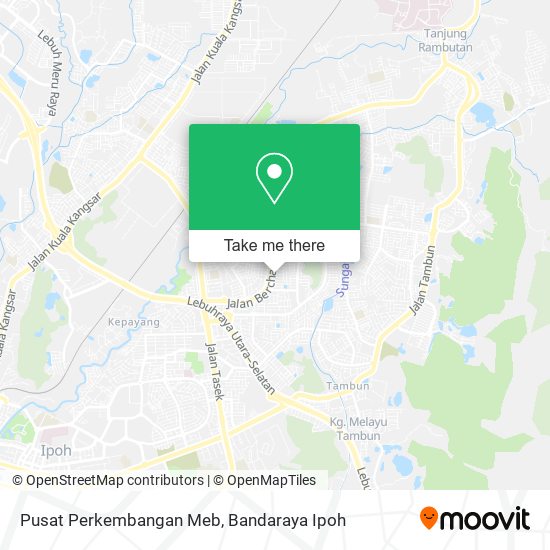 Peta Pusat Perkembangan Meb