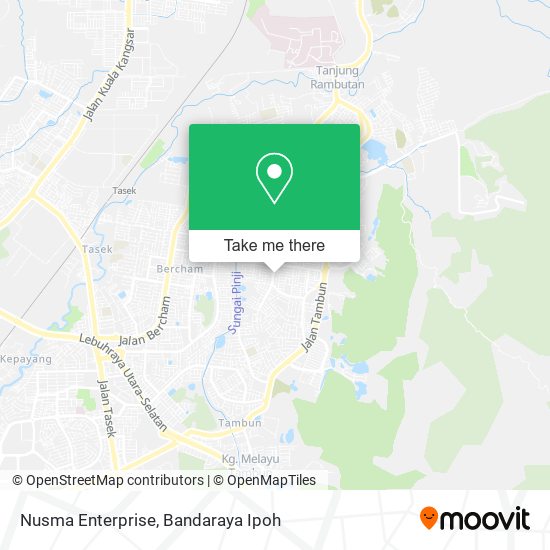 Nusma Enterprise map