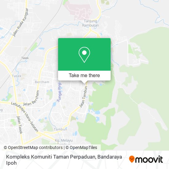 Kompleks Komuniti Taman Perpaduan map