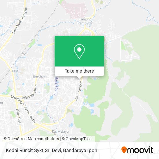 Kedai Runcit Sykt Sri Devi map