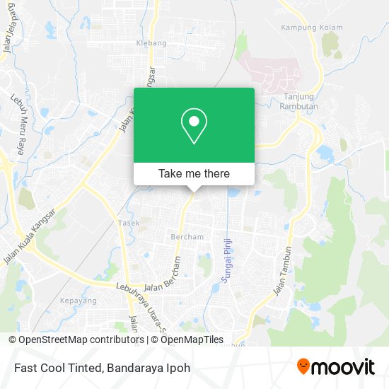 Fast Cool Tinted map