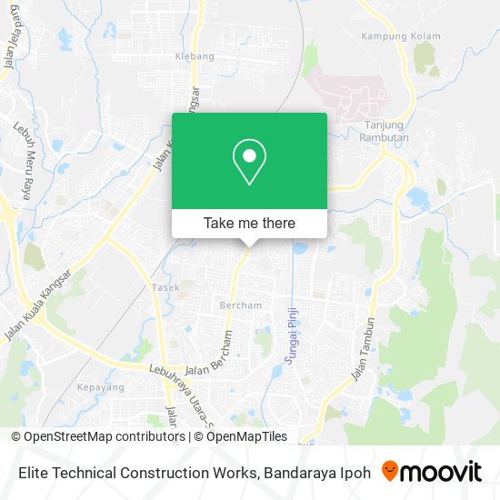 Elite Technical Construction Works map