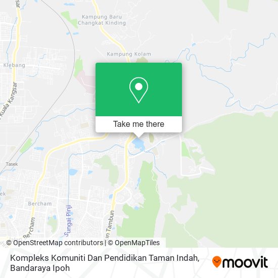 Kompleks Komuniti Dan Pendidikan Taman Indah map