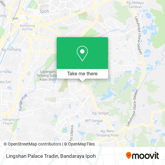 Lingshan Palace Tradin map