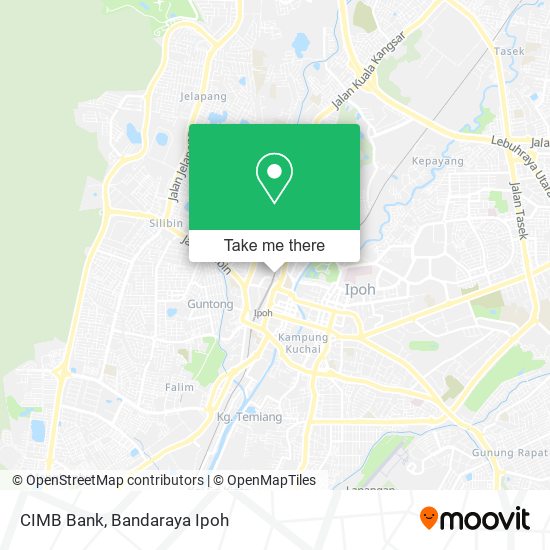 CIMB Bank map