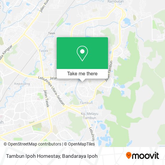 Tambun Ipoh Homestay map