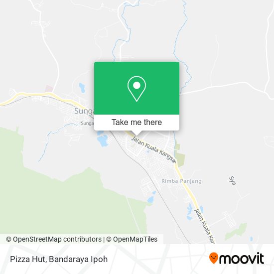 Pizza Hut map