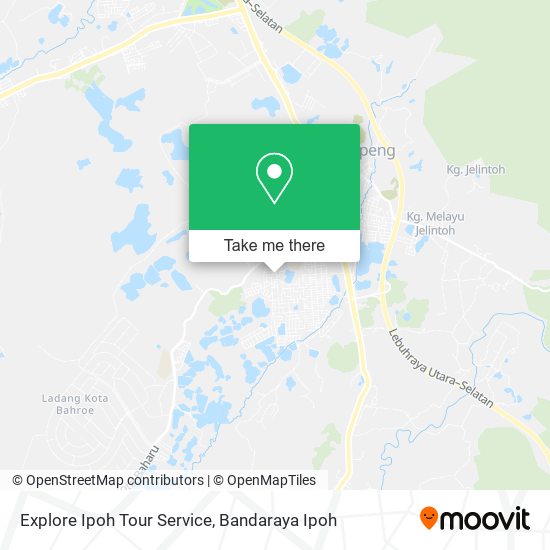 Explore Ipoh Tour Service map