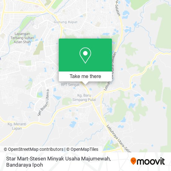 Star Mart-Stesen Minyak Usaha Majumewah map
