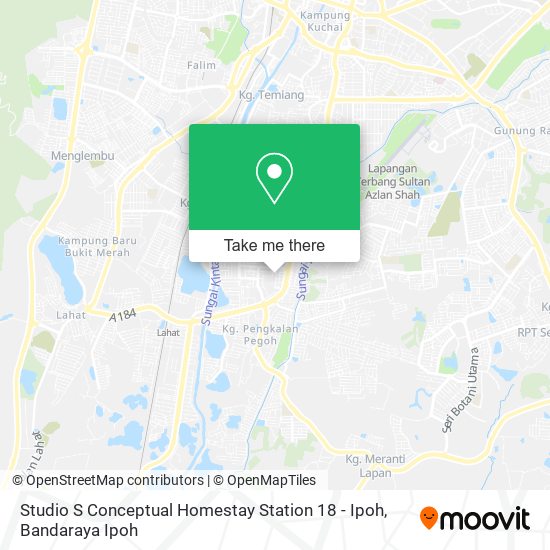 Peta Studio S Conceptual Homestay Station 18 - Ipoh