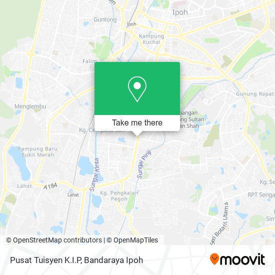 Peta Pusat Tuisyen K.I.P