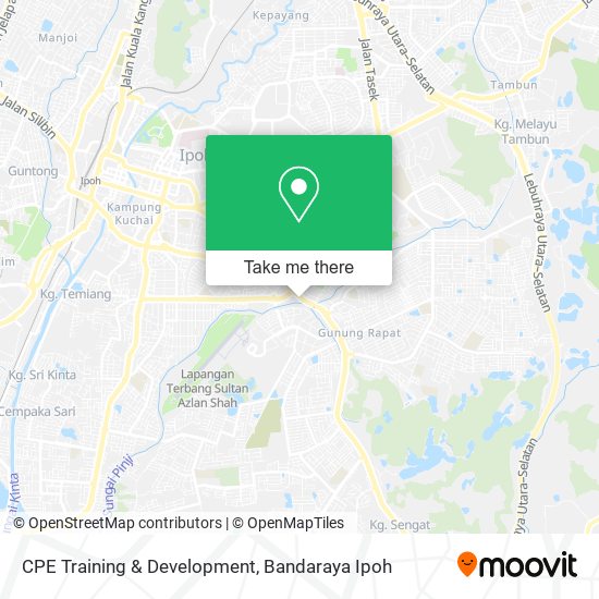 CPE Training & Development map