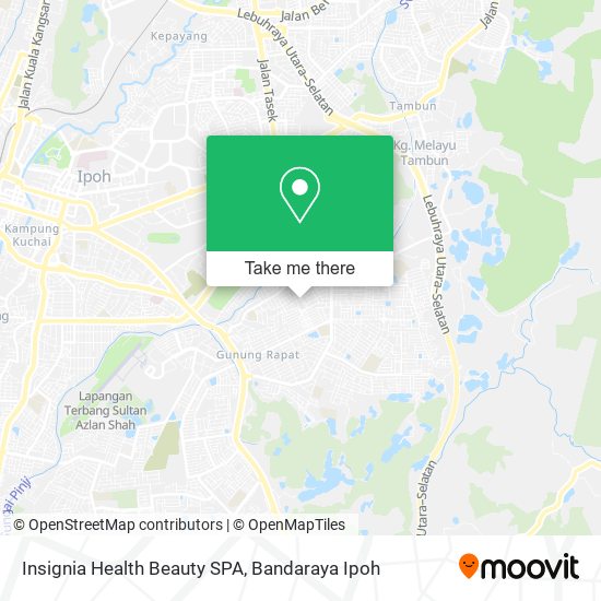 Insignia Health Beauty SPA map