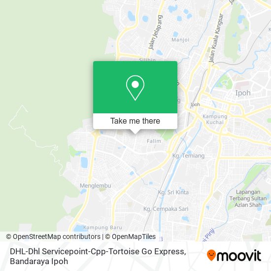 DHL-Dhl Servicepoint-Cpp-Tortoise Go Express map