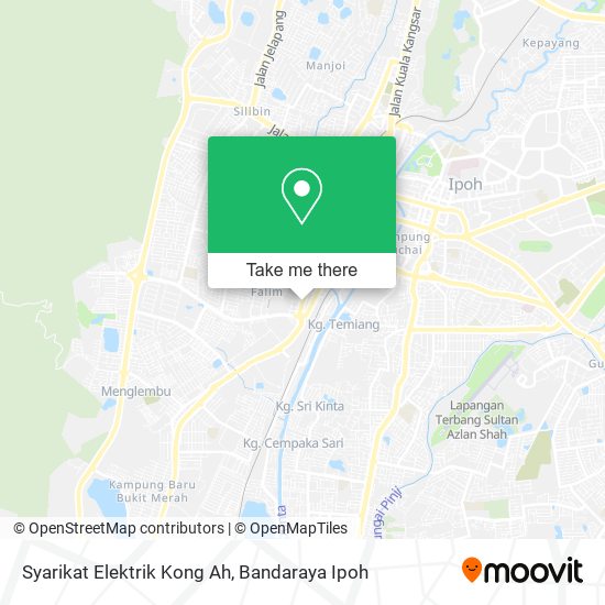 Syarikat Elektrik Kong Ah map