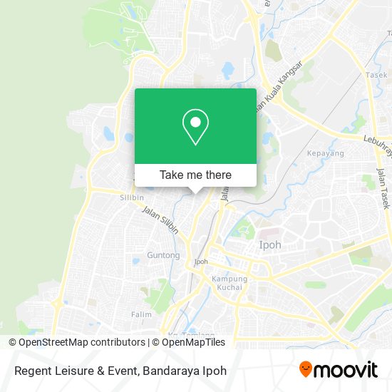 Regent Leisure & Event map