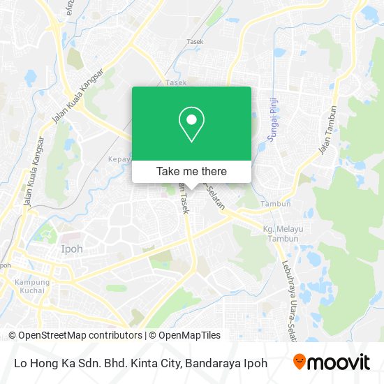 Lo Hong Ka Sdn. Bhd. Kinta City map