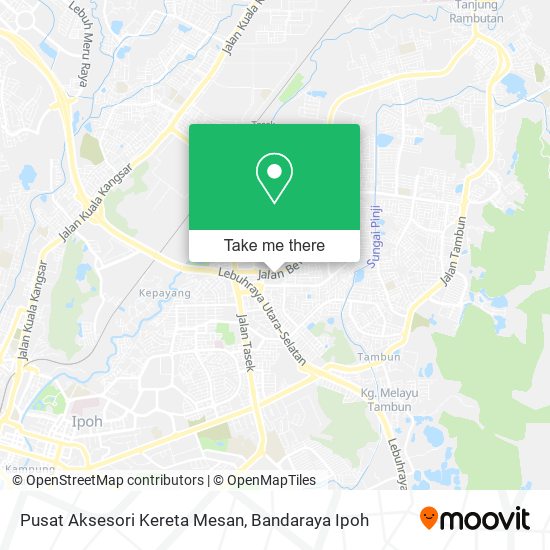 Pusat Aksesori Kereta Mesan map