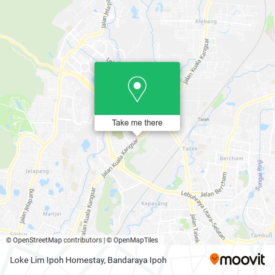Loke Lim Ipoh Homestay map