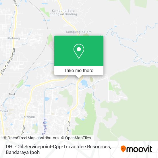 Peta DHL-Dhl Servicepoint-Cpp-Trova Idee Resources