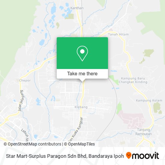 Star Mart-Surplus Paragon Sdn Bhd map