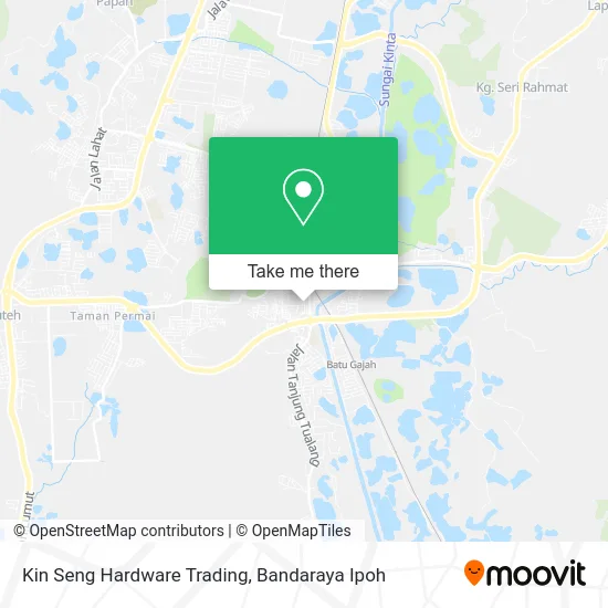 Kin Seng Hardware Trading map