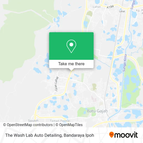 The Wash Lab Auto Detailing map