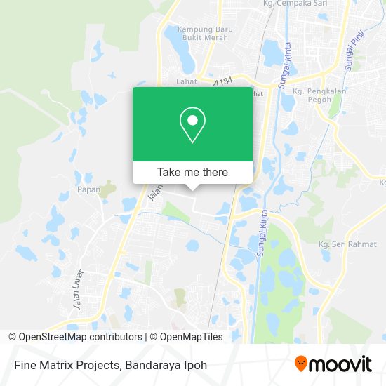 Fine Matrix Projects map