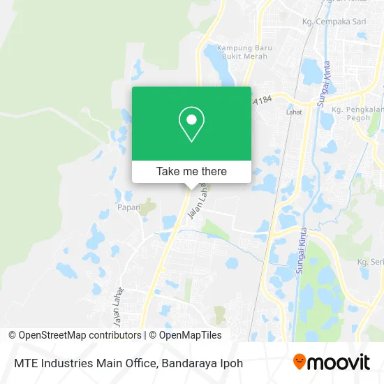 MTE Industries Main Office map