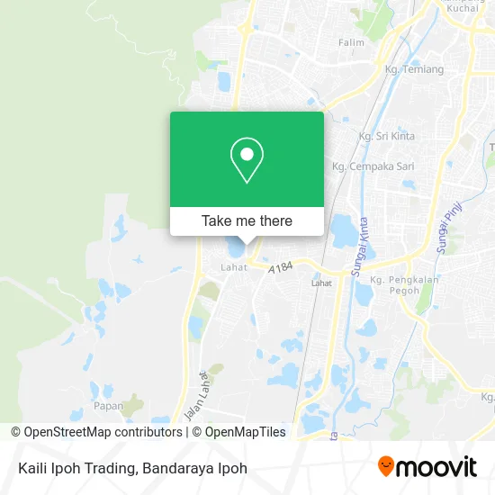 Kaili Ipoh Trading map