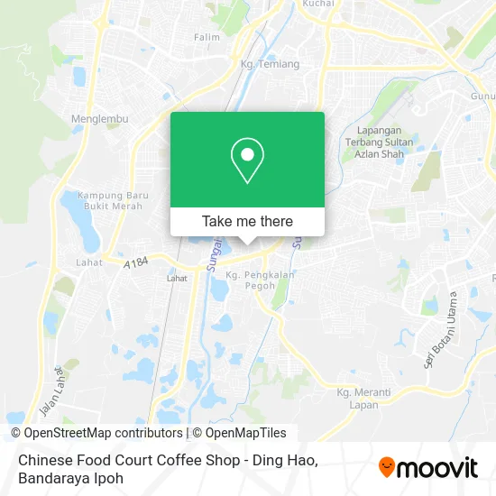 Chinese Food Court Coffee Shop - Ding Hao map