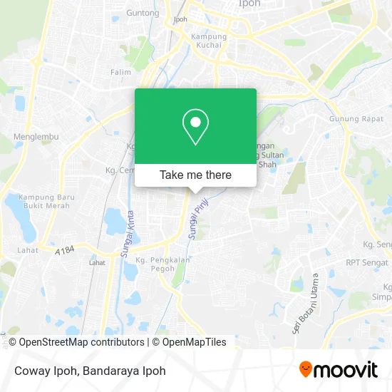 Coway Ipoh map