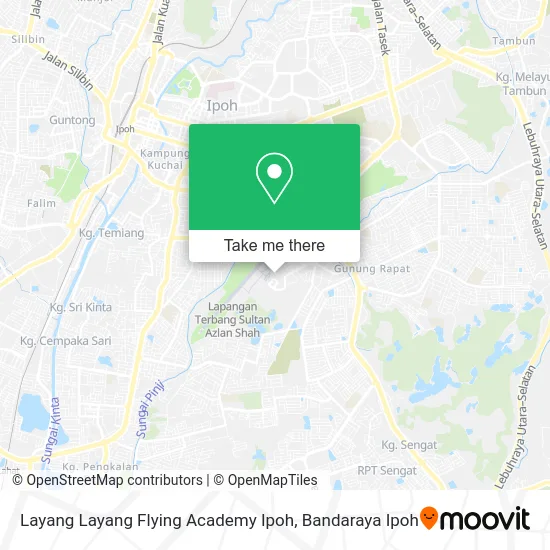 Layang Layang Flying Academy Ipoh map