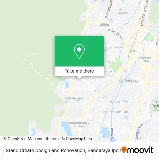 Stand Create Design and Renovation map