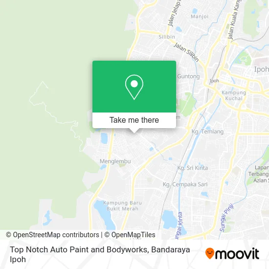 Top Notch Auto Paint and Bodyworks map