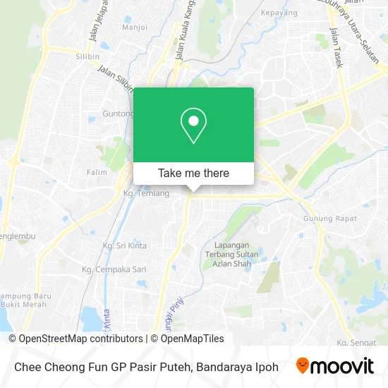 Chee Cheong Fun GP Pasir Puteh map