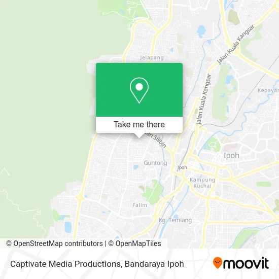 Captivate Media Productions map