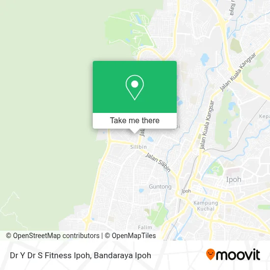 Dr Y Dr S Fitness Ipoh map