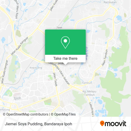 Jiemei Soya Pudding map