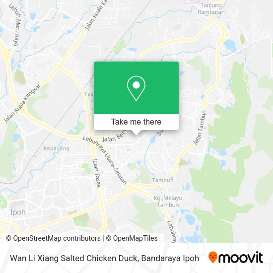 Wan Li Xiang Salted Chicken Duck map
