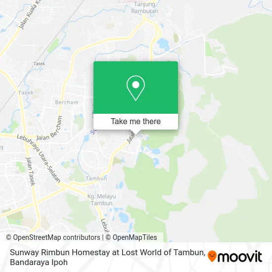 Sunway Rimbun Homestay at Lost World of Tambun map