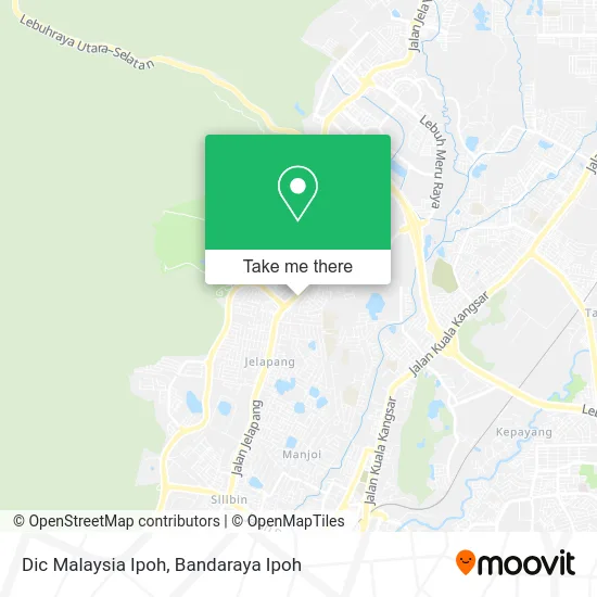 Dic Malaysia Ipoh map