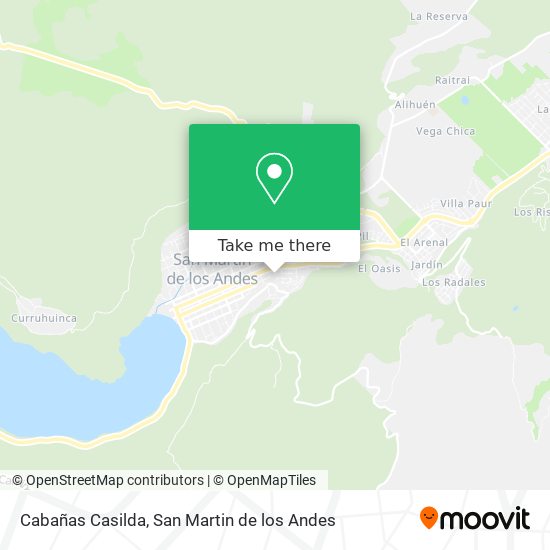 Mapa de Cabañas Casilda