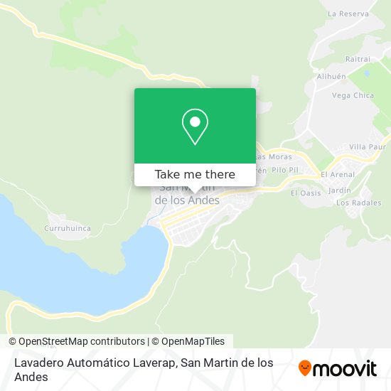 Lavadero Automático Laverap map